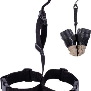 BASSDASH Fishing Wader Boot Hanger Adjustable Strap for Storage Drying