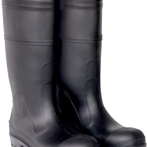 Custom Leathercraft CLC Climate Gear R230 Over The Sock Black PVC Rain Boot