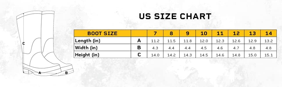 Custom Leathercraft CLC Climate Gear R230 Over The Sock Black PVC Rain Boot - Image 4