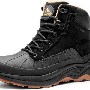 NORTIV 8 Women's Waterproof Hiking Boots Outdoor Trekking Camping Trail Hiking Boots